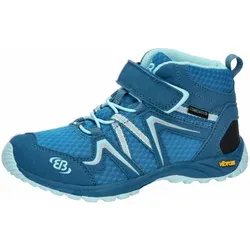 BRÜTTING Outdoorstiefel Rockwall - Wanderschuhe in Blau (39 EU) - Wasserdichte und windabweisende Wanderschuhe mit Klettverschluss, ideal für Outdoor-Abenteuer bei jedem Wetter.