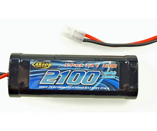 Racing Pack 7.2V 2100mAh Ni-Mh 6 Zellen Carson 500608158
