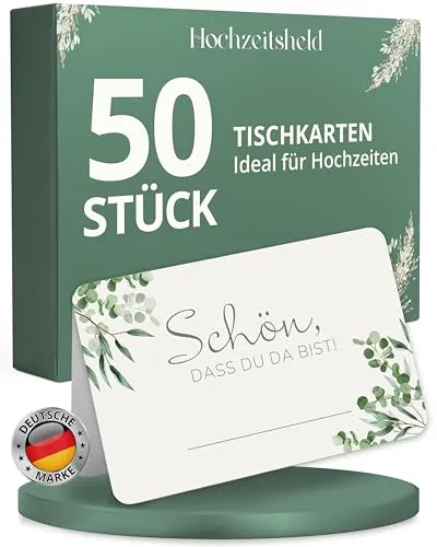 Platzkarten von HOCHZEITSHELD