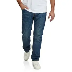 TOM TAILOR Straight-Jeans Herren Jeanshose Marvin Regular Fit Denim Hose mit Stretch blau 33W / 30L