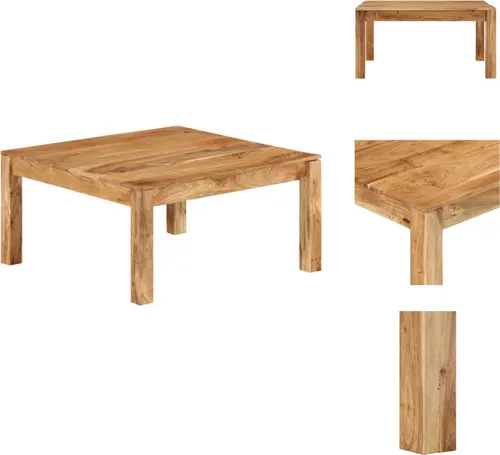 vidaXL Couchtisch 80x80 cm aus Akazienholz
