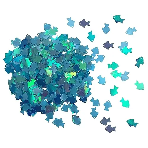 Konfetti Blau von Oblique Unique