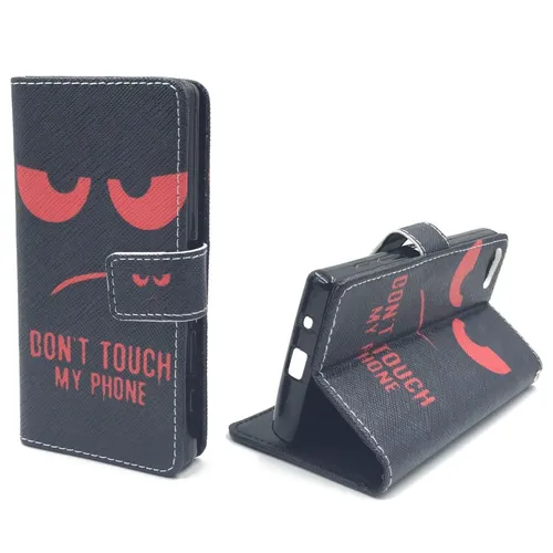 Handyhülle Schutz Case für Sony Xperia Z5 Compact Cover Tasche Wallet Etui Neu