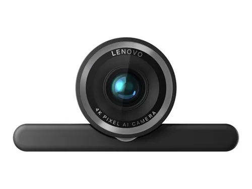 Lenovo 4K Pro Webcam - Webcam mit 4K Auflösung bei 30 fps, ideal für professionelle Videokonferenzen und Streaming mit HDR und automatischer Lichtanpassung.