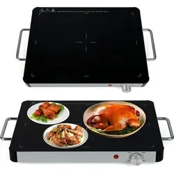 GOPLUS Elektrische Warmhalteplatte – Temperatur einstellbar von 30°C bis 120°C