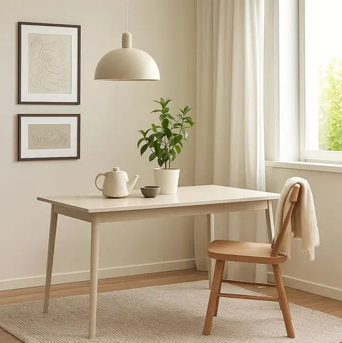 Home affaire Esstisch ROMELIS beige 180x90 cm, moderner Küchentisch, pflegeleicht und FSC®-zertifiziert - Stylischer Esstisch für gemütliche Abende in der Küche oder im Esszimmer. Mit kratzfester Oberfläche und elegantem Design ist der »ROMELIS« die perfekte Wahl für gesellige Stunden. Hergestellt in Europa.