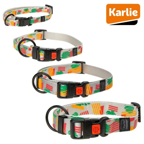 Karlie Halsband ART SPORTIV PLUS - XS/S/M/L/XL - 8 Farben - Nylon Hundehalsband