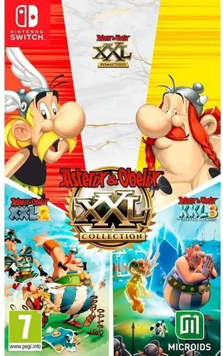 MICROÏDS ASTERIX XXL COLLECTION - SWITCH - Spiele für Nintendo Switch, entdecke die umfassende Asterix XXL Kollektion mit spannenden Abenteuern und viel Spaß für die ganze Familie!