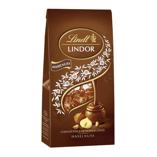 Lindor Haselnuss in feiner Milchschokolade mit Haselnuss 100g