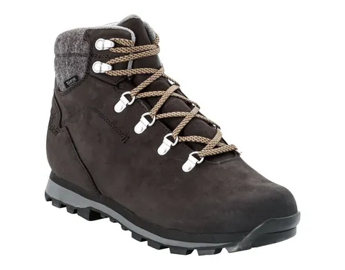 Jack Wolfskin Thunder Bay Texapore Mid Winterschuhe - Herren Größe 45 - Wanderschuhe mit wasserdichter TEXAPORE ECOSPHERE-Membran und VIBRAM ARCTIC GRIP Sohle für besten Grip auf nassem Eis und rutschigen Wegen.