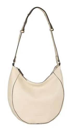 Tom Tailor Dahlia Hobo Bag M 31 cm - Off White - Handtaschen, mittelgroße Beuteltasche aus weichem Lederimitat mit modernem, minimalistischen Design und praktischem Reißverschlusshauptfach.