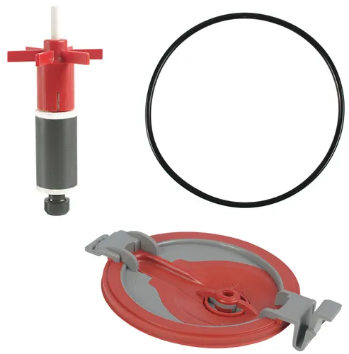 Fluval 207 Motorkopf Wartungsset - Filterzubehör für Aquarien, enthält Flügelrad, Gummidichtung und Motorkopfabdeckung für optimale Leistung und Langlebigkeit.