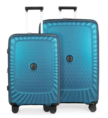 Hauptstadtkoffer Kotti - Kofferset 2 teilig - Rollkoffer 65 + 75 cm mit Erweiterung Hartschalentrolleys Aufgabegepäck leichte Trolleys, recyceltes PP, TSA, Royalblau