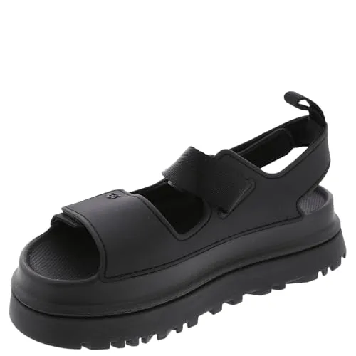 UGG Damen Sandalen W GOLDENGLOW 41EU - Wanderschuhe für jedes Wetter, mit griffigem Fußbett und stabiler Plateausohle für optimalen Halt bei Regen und Sonnenschein.