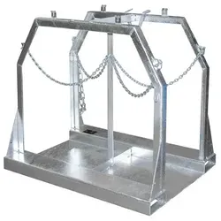 BAUER Südlohn Stahlflaschen-Palette SFP 8 von Bauer