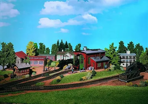 Vollmer H0 45750 Lokschuppen einständig von Vollmer