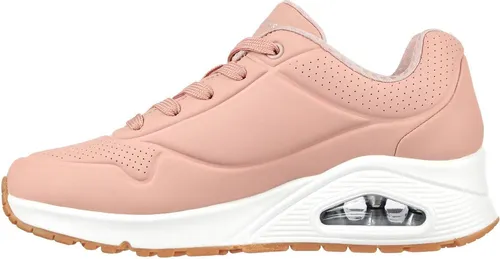 Skechers Damen UNO Stand ON AIR Sneakers, Blush Durabuck, 41 EU - Damen-Sneaker mit atmungsaktivem Durabuck-Obermaterial für ultimativen Komfort und stilvolles Design.