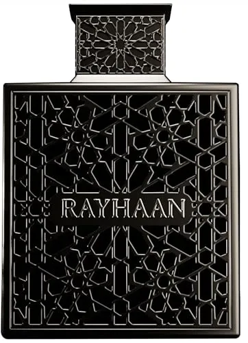 Rayhaan Obsidian Eau de Parfum für Herren, 100 ml - Intensive, langanhaltende Herrendufterfahrung mit Noten von Iris und Zedernholz. Ideal für den täglichen Gebrauch und verleiht jedem Outfit eine maskuline Note.