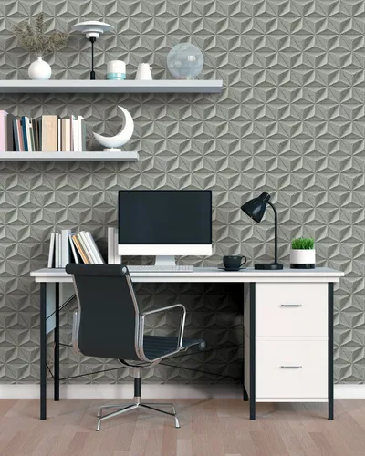 A.S. Création Vliestapete PintWalls II Beton-Optik Tapete Mustertapete Grafik 3D, strukturiert, matt, (1 St), Vliestapete 3D für Schlafzimmer Küche Wohnzimmer Betonoptik Design