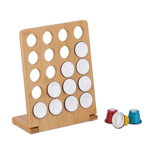 Nespresso Kapselhalter Kapselspender Kaffeekapselhalter Kapselständer Bambus