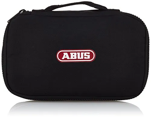 ABUS Transporttasche ST1010 - mit Tragegriff - Tasche für Kettenschlösser, Werkzeuge oder Kleinteile - Nylon, Schwarz