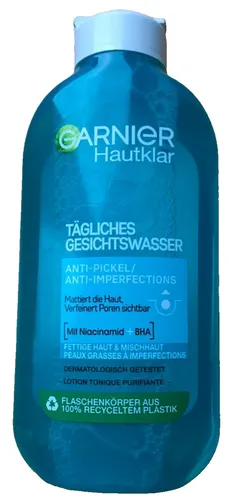 Garnier Hautklar Tägliches Anti Pickel Gesichtswasser 200ml