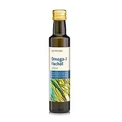 Omega-3-Fischöl Lemon - 250 ml - Speiseöl mit hochwertigen Omega-3-Fettsäuren, fördert Herz- und Gehirnfunktion. Genießen Sie den frischen Zitronengeschmack ohne Fischgeschmack, ideal für Salate und Smoothies.