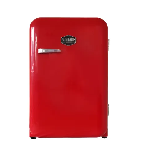 Retro Kühlschrank Kingston VIRC160 – 50er Jahre Look in Rot