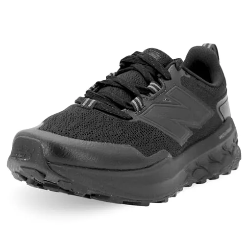 New Balance Fresh Foam X Garoé V2 Trailrunning-Schuh für Herren, Schwarz/Phantom/Castlerock, 44.5 EU - Trailrunning-Schuh mit innovativer Fresh Foam X-Zwischensohle für hohen Komfort. Nahtlose Konstruktion und Zehenschutz-Technologie bieten Schutz und optimale Passform auf jedem Terrain.