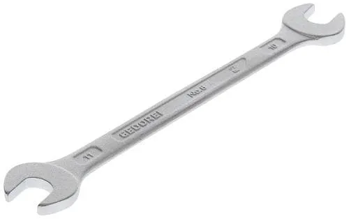 Gedore 6064720 6 10X11 Doppel-Maulschlüssel Schlüsselweite (Metrisch) 10 - 11 mm