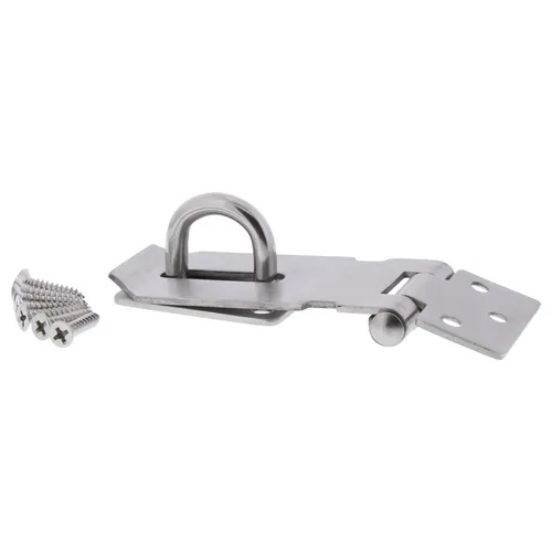 ToniTec Überfalle 83 x 40 mm Überfallscharnier Edelstahl Überwurf Türbeschlag