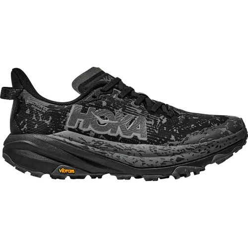 Hoka One One Speedgoat 6 Gore-Tex Damen Laufschuhe - Noir - 37.1/3 - Laufschuhe für Damen mit Gore-Tex-Technologie, ideal für Trail-Abenteuer und alle Geländearten, bieten hervorragenden Schutz und Tragekomfort.