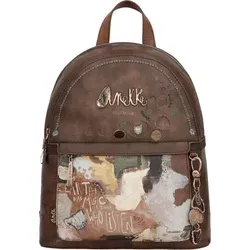 Anekke Freizeitrucksack Core Outer 2 - Multicolor - Stylischer Rucksack mit 2 Hauptfächern und vielen Fächern für optimale Organisation, perfekt für Damen. Mit verstellbaren Schultergurten und einzigartigem Design wird er zum modischen Begleiter im Alltag.