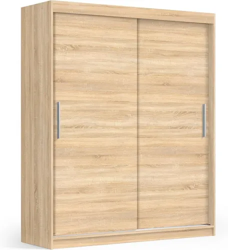 meble masztalerz Schwebetürenschrank 200cm - Kleiderschrank mit modernem Design, platzsparenden Schiebetüren und viel Stauraum – ideal für Schlafzimmer und Flur.