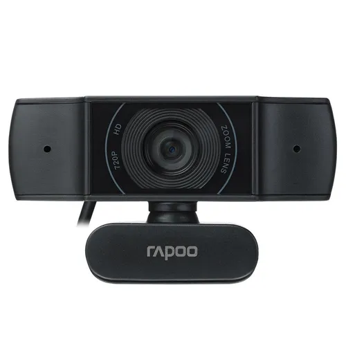 Rapoo XW170 HD Webcam Schwarz Mikrofon drehbar USB Kamera Autofokus 30 FPS