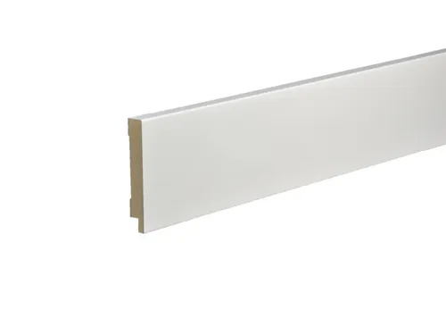 Sockelleiste Topline MDF lackiert uni weiß