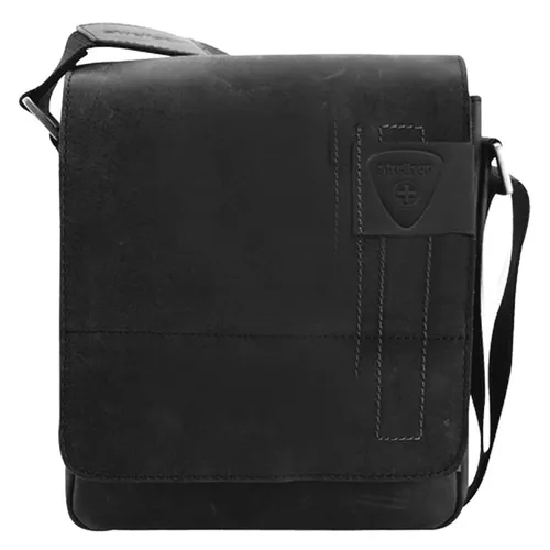 Strellson Richmond Umhängetasche aus Leder 22 cm schwarz - Handtaschen – Hochwertige Lederqualität, stilvolles Design für den modernen Mann, ideal für den Alltag oder besondere Anlässe.