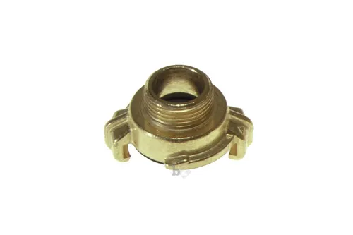 Schnellkupplung Gewindestück Messing mit Außengewinde 3/4