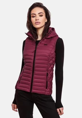 MARIKOO Damen Kapuzenweste B915 in rot von Marikoo