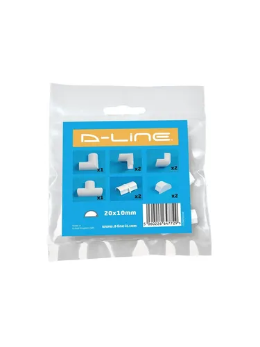 D-LINE Adapter Kit 20x10mm White von D-LINE