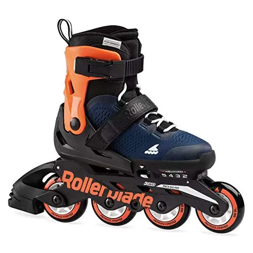 Rollerblade Junior Microblade - Inliner für Kinder Gr. 36-40,5 - Fitness-Skates für Kinder, ideal für aktive Freizeitgestaltung, verstellbare Größe für optimalen Komfort und Wachstum.
