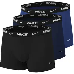 Nike Everyday Cotton Stretch Trunk 3er Pack Herren in blau von Nike