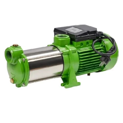 CHM GmbH® Kreiselpumpe 550 Watt - 6000 L/h Leistung - Wasserpumpen mit einer Förderhöhe von 35m und einer sehr guten Laufruhe von nur 68 dB. Ideal für Gartenbewässerung und Brunnennutzung.