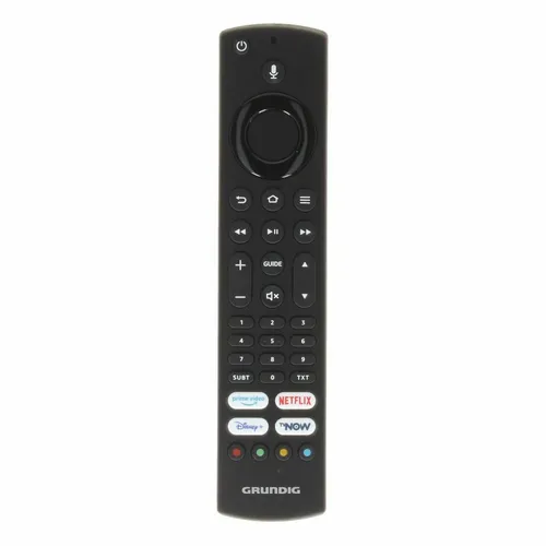 Fernbedienung Mit Sprachsteuerung kompatibel mit Grundig Ald187r-4 Fernseher Tv