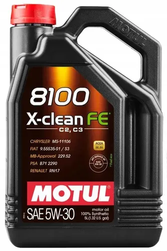 MOTUL Motoröl 5W-30 8100 Vollsynthetiköl 5L