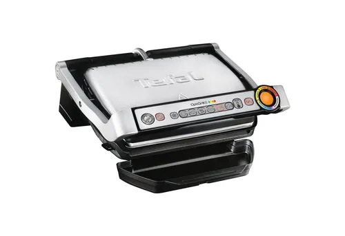 Tefal Optigrill+ GC712D34 - Kontaktgrill 2000 Watt, präzise Temperaturkontrolle von 80