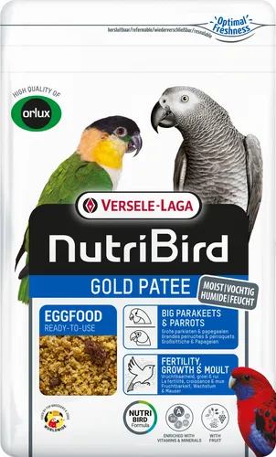 Versele Laga Nutribird Gold Patee Für Große Papageien 1Kg - Ei-Pflegefutter