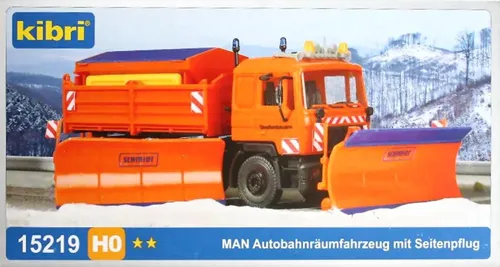 Kibri 15219 H0 - MAN Autobahnräumfahrzeug NEU & OvP