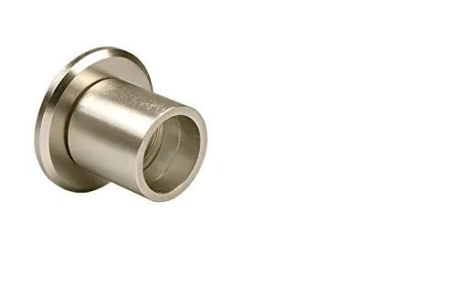 Wandlager/Wandhalterung in Edelstahl Optik für 20 mm Ø Gardinenstangen