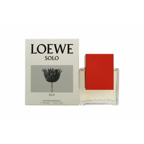Loewe Solo Ella Eau de Parfum für Damen 100 ml - Damendüfte mit blumigem Duft, der Zartheit und Stärke vereint. Ideal für den täglichen Gebrauch und perfekt, um Ihr Charisma zu unterstreichen.